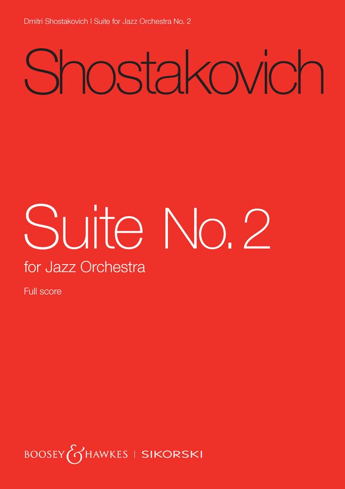 Suite No. 2 for Jazz Orchestra: Orchester. Studienpartitur.