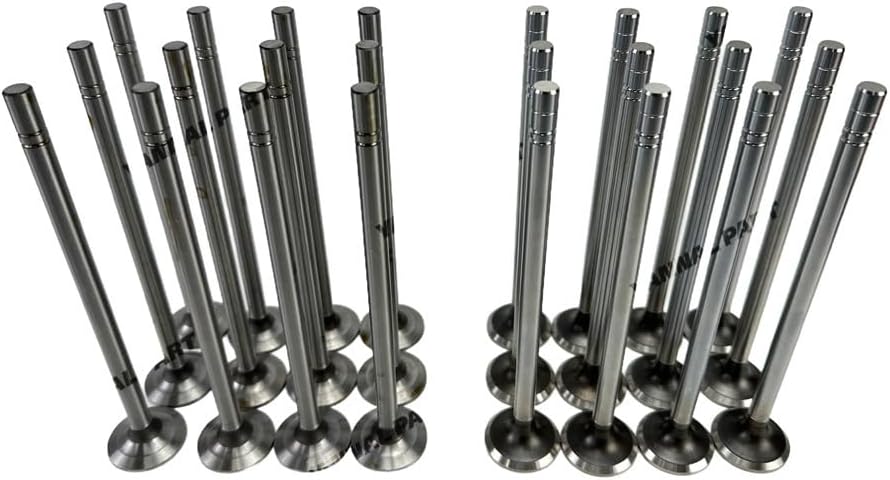 24 PC C-9 Intake & Exhaust Valve 163-2442 241-8383 Suitable for Caterpillar Engine Part