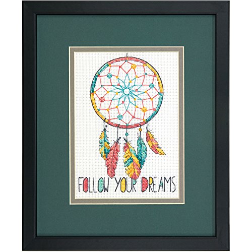 Dimensions 70-65158 Dream Catcher Counted Cross Stitch Kit, 7