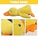 Sunshine smile 25 * 28cm Ente Hundespielzeug,Anti Stress Ente Hund,Quietschspielzeug Hund Kuscheltier,Interaktives Hundespielzeug Unzerstörbar,Dog Toys für Kleine, Mittlere Hunde