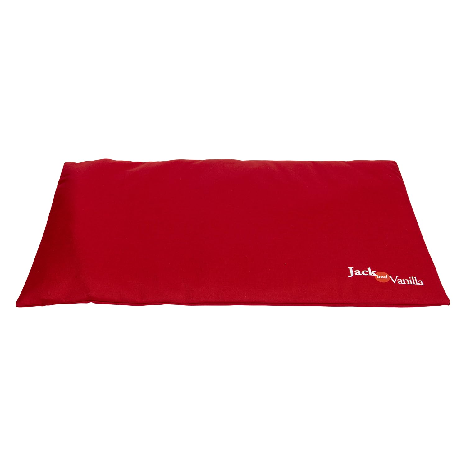 JACK AND VANILLA, Waterproof Dog Crate Cushion, Red, Size L, 85 x 55 cm