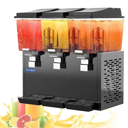Distributore commerciale per bevande, in acciaio inox, per bevande calde e fredde, per colazione, buffet, bar, hotel