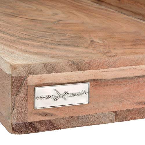 WOMO-DESIGN Mensola a Muro 60 cm in Legno Massello...