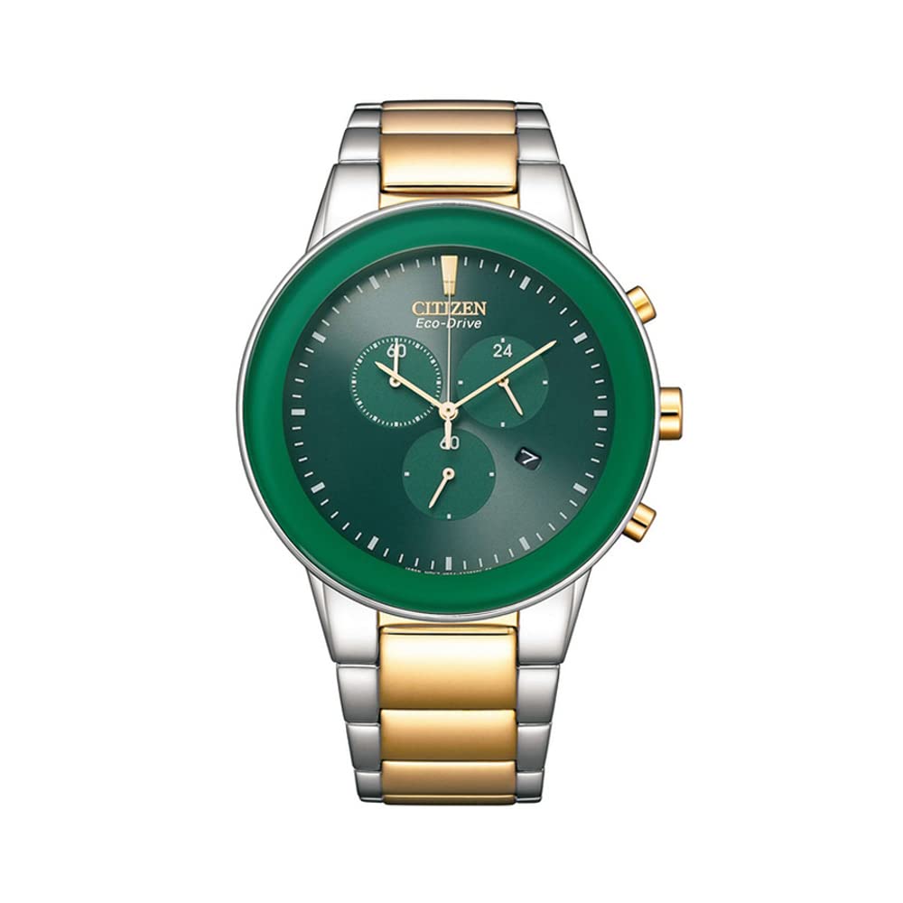 CITIZEN Stainless Steel Analog Green Dial Men Watch-At2244-84X, Green Band (B0BZJ28KNV) Amazon Price History, Amazon Price Tracker
