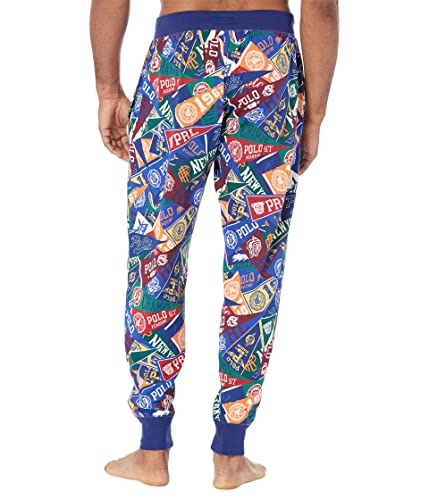 Image of POLO RALPH LAUREN Rib Waistband Knit Sleepwear Joggers