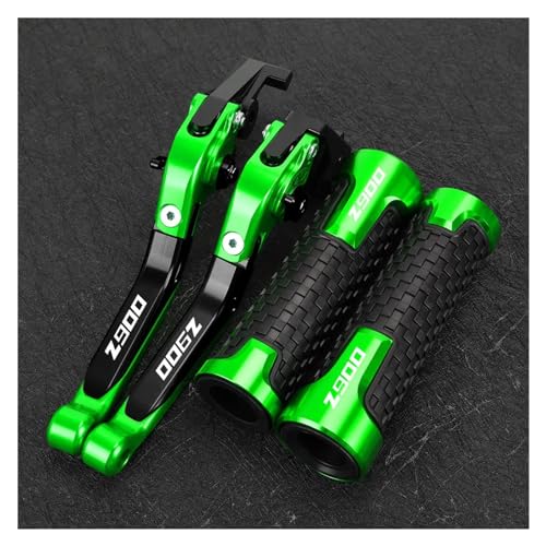 Levier de frein Z900 et embrayage moto 2017-2023 avec poignées guidon 22mm embouts aluminium