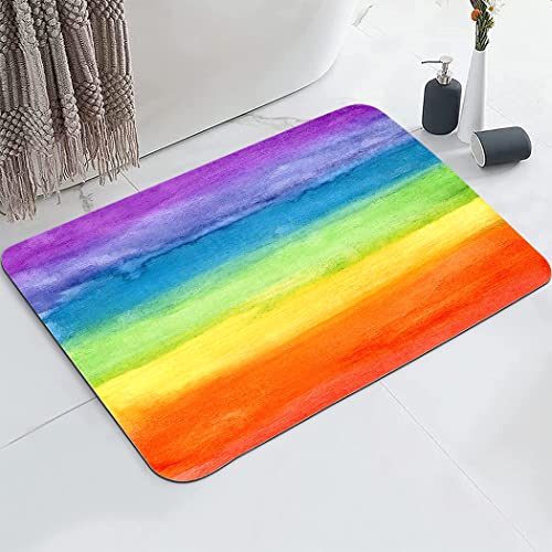 YISUMEI Bathroom Mat, Non-Slip Super Absorption Bath Carpet with Rubber Backing - Image 3