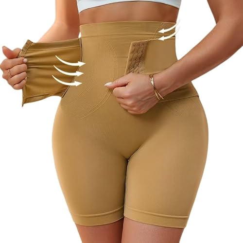 UEBHERV Tummy Control Underwear,Women Seamless Shorts Safety Pants High Waist Large Size Boxer Panties Ladies Leggings-2-Xxl