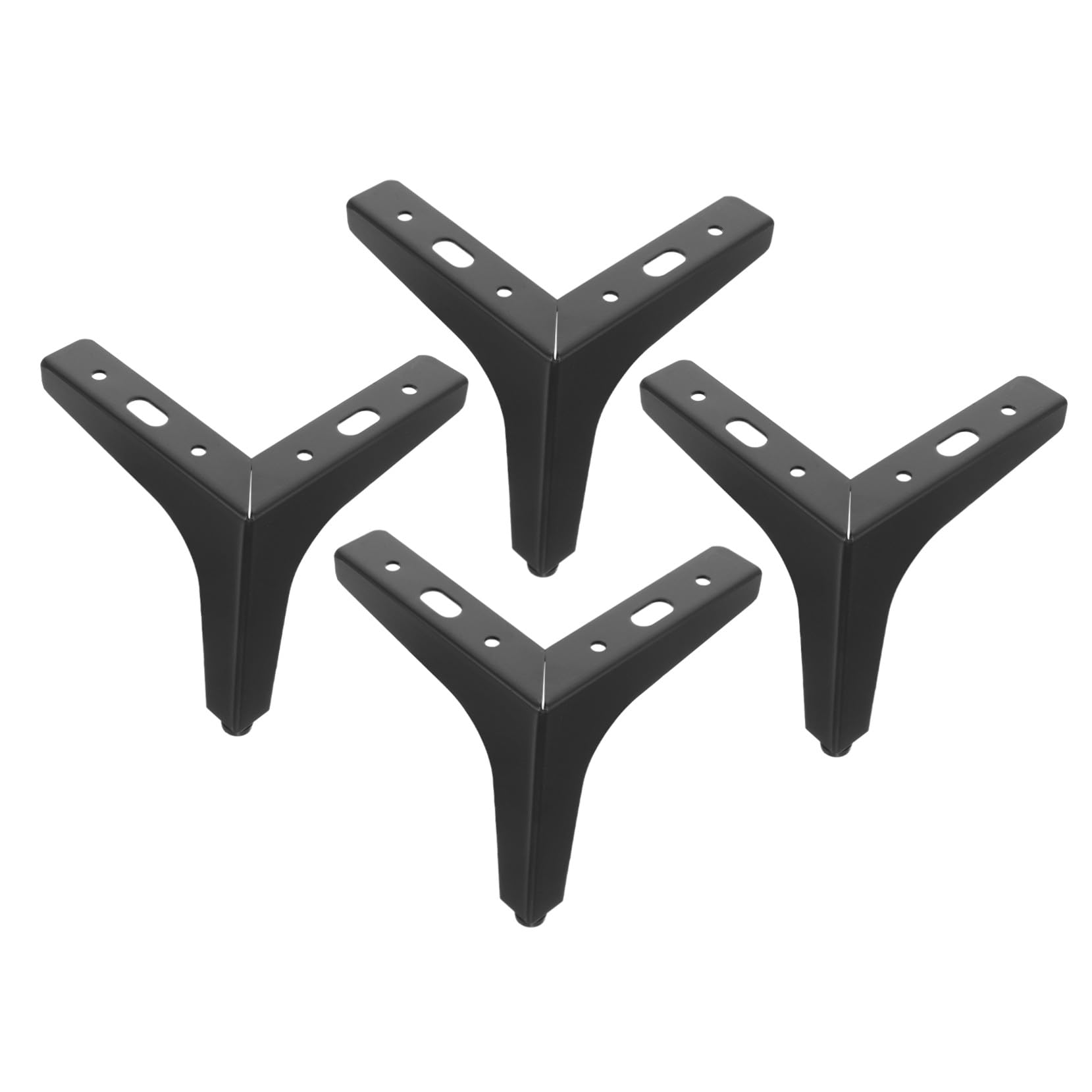 4 pieds de meuble réglables et robustes pour table basse et meuble de salon