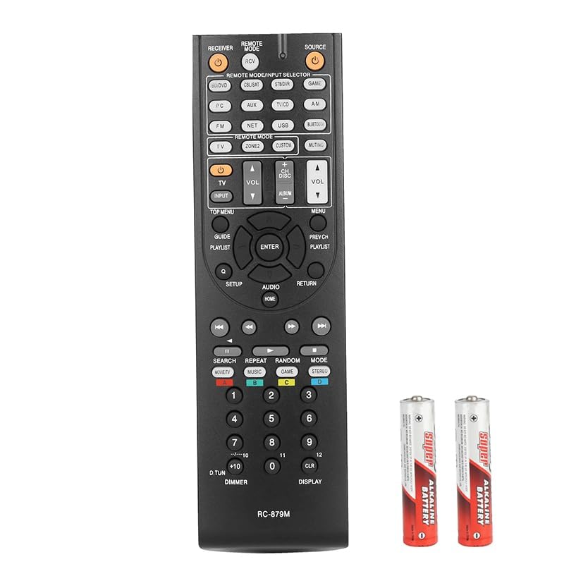 Amazon.com: RC-879M RC879M Remote Control Compatible with Onkyo AV