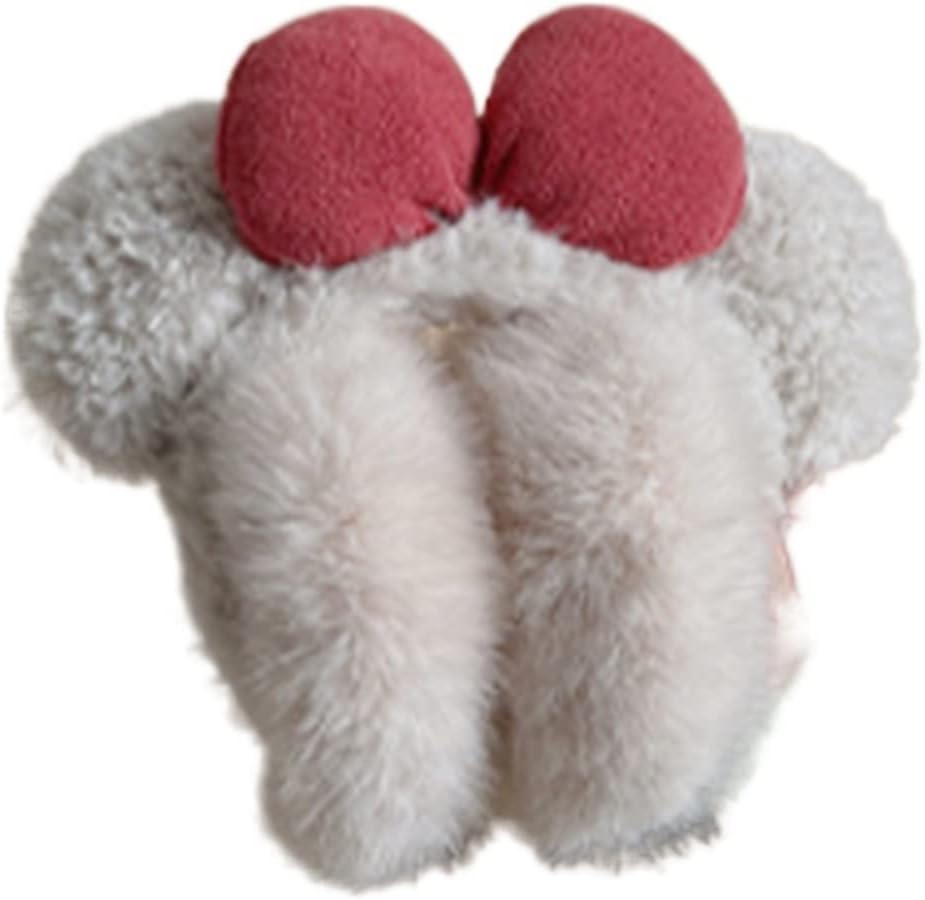 Cute Plush Earmuffs Women's Winter Cycling Warm And Cold-proof Foldable Ear Warmer Cover