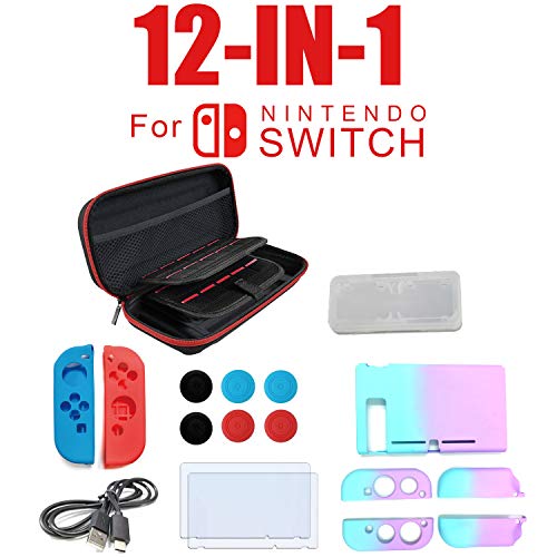 2020 Newest Nintendo - Mario Kart Live: Home Circuit - Mario Set Edition - Holiday Family Gaming Bundle for Nintendo Switch or Switch Lite - RED - iPuzzle 12-in-1 Carrying Case for Nintendo Switch image 5