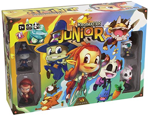 Ghenos Games – Krosmaster Junior Jeu de Table, 4 Nouveaux Personnages