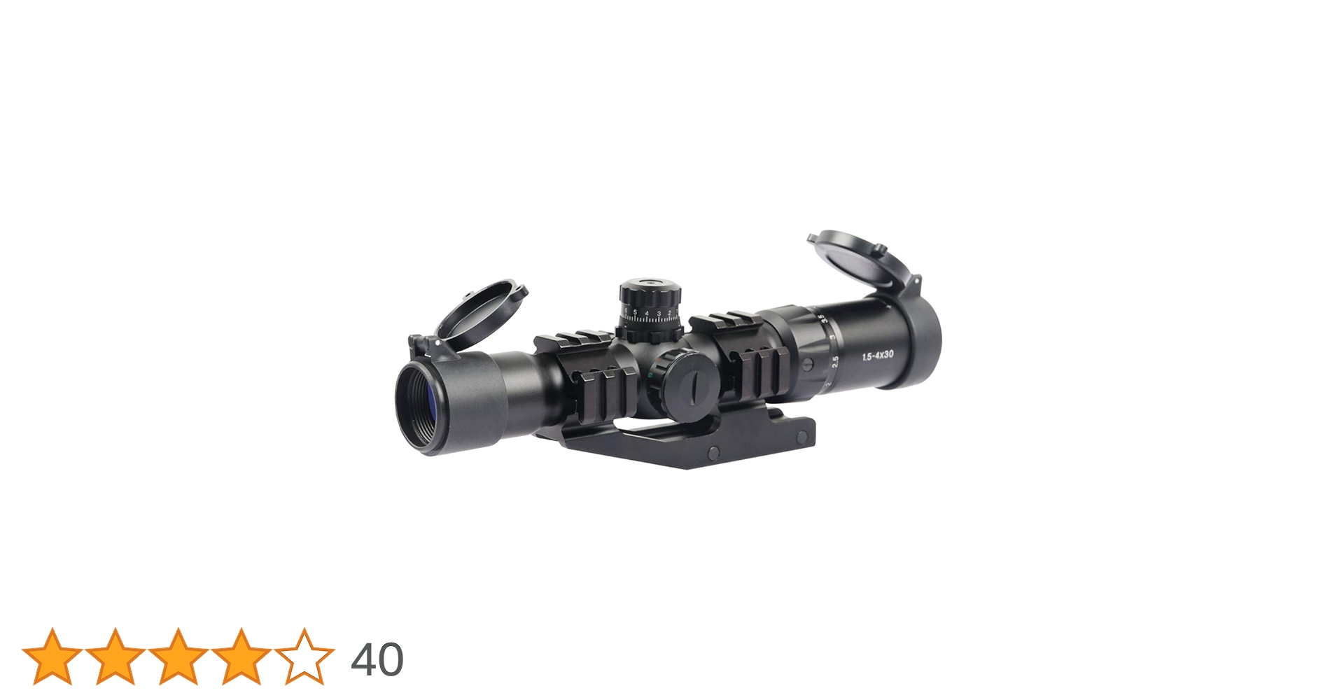 1.5-4x30BE 可変倍率ライフルスコープ ミル・ドットサイト 20mm Amazon.co.jp: 1.5-4x30BE 可変倍率ライフルスコープ ミル