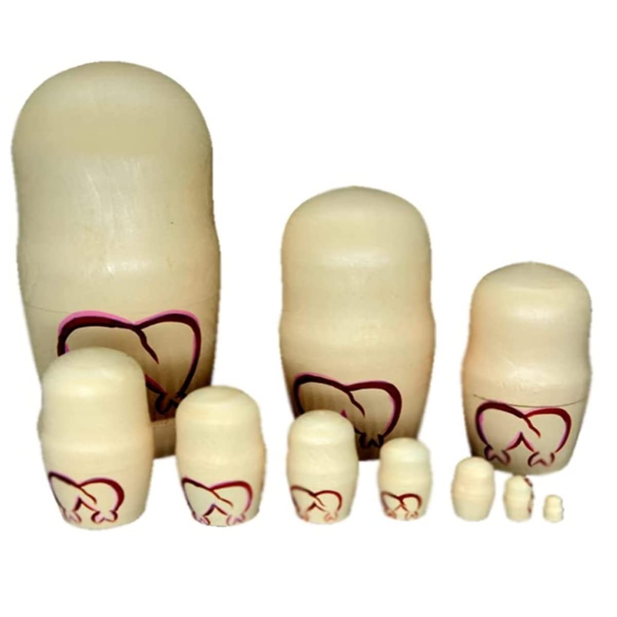 Amazon.co.jp: マトリョーシカ マトリョシカ 入れ子人形豚