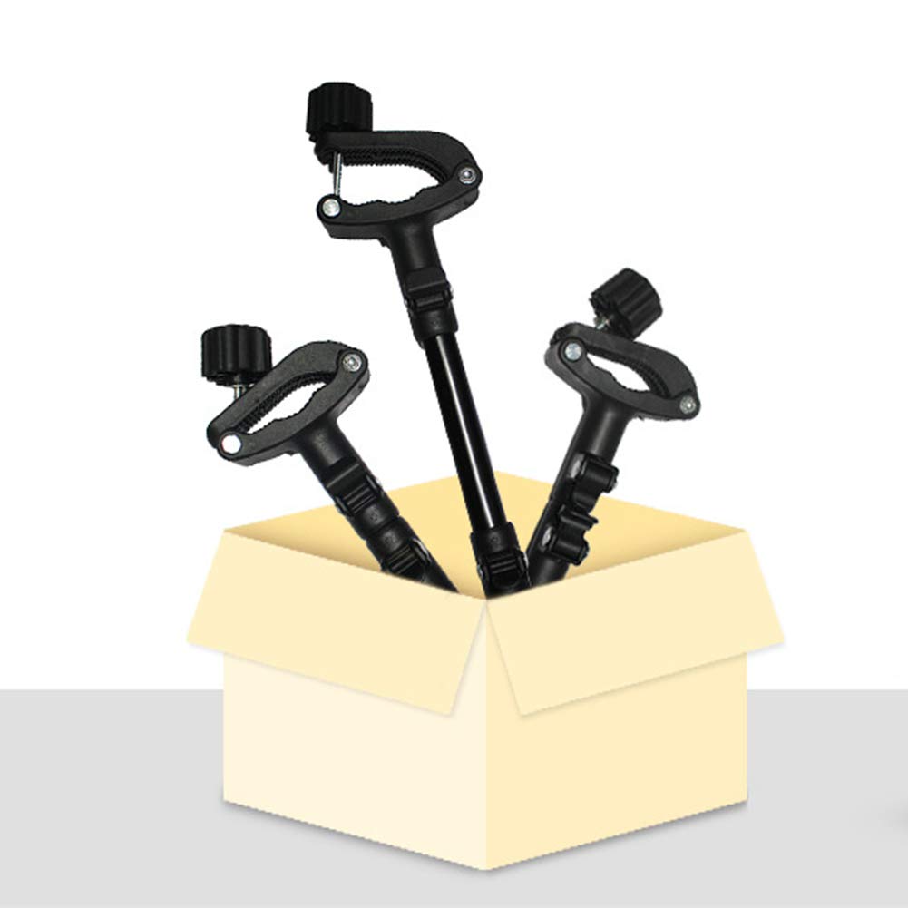 Conectores de cochecito, 3 piezas, cesta de montaje para bebé, junta, enlace, cochecito de bebé, conector al aire libre para todo pequeño accesorio, negro, talla abierta