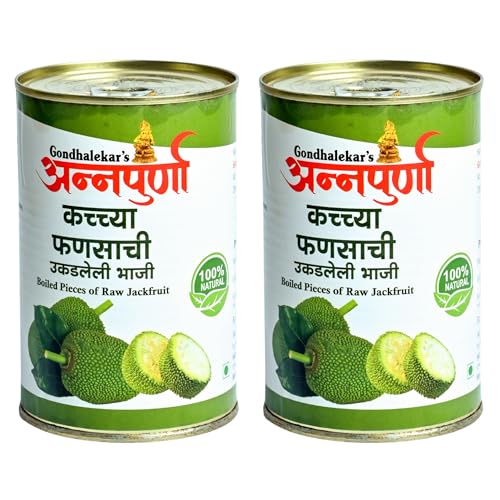 Image of Gondhalekar's Boiled Jackfruit 450g Pack of 2 | Ready-to-Eat | Traditional Indian Delight | Rich in Fiber & Nutrients | Vegan & Gluten-Free | Authentic Indian Flavor