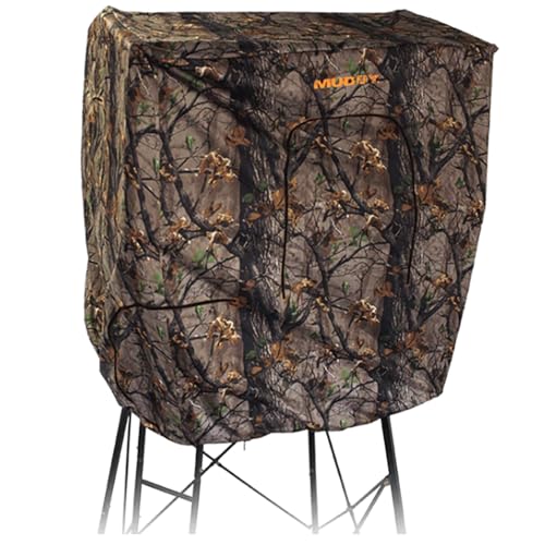 Muddy Hunting Blind Cover 2 Pack - Quad Pod, Zippered Windows - image 2