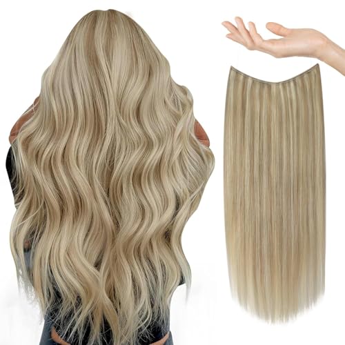 Sunny Wire Hair Extensions Real Human Hair Fish Line Human