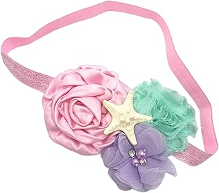 Abaodam Laços De Cabelo Para Meninas Faixa De Cabelo Para Bebês Meninas Lenço De Cabeça Laços De Cabelo Para Bebês Turbante Tiaras Para Bebês Meninas Faixa Elástica Para Bebê