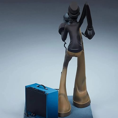 Miniatura 5 de Escultura de estrella de música rap, esculturas de elementos de hip hop, esculturas de resina extrañas y divertidas de estrellas de música rap,