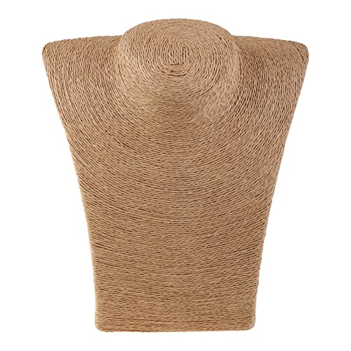 DGFJY Small Rope Necklace Jewelry Display Model Bust Stand Necklace Mannequin Bust Jewelry Organizer Displays Rack Earring Display Stand