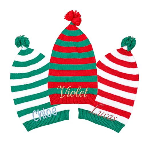 Chapeau de Père Noël brodé bébé le cadeau de naissance unique pour les fêtes