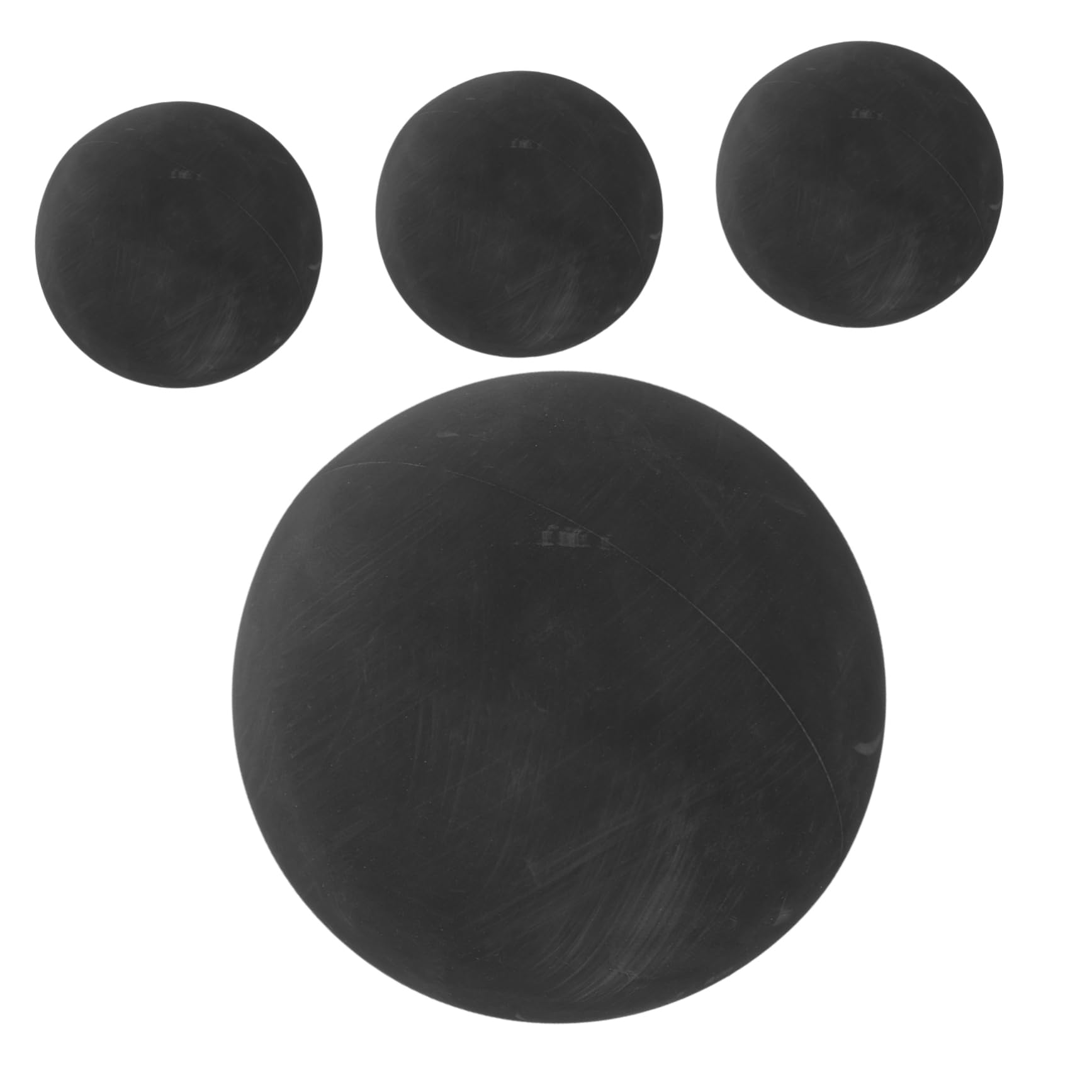 SUPVOX Multi-Purpose Sports Balls 4pcs High Elasticity Training Balls Perfect for Gym and Outdoor Activities