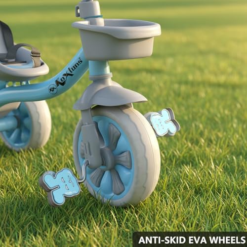 Image of Tricycle for Kids, Tricycles for Kids 2 to 5 Years Boys and Girls, Cycle for 1+ Children, Bike with EVA Tech Wheels, Super
