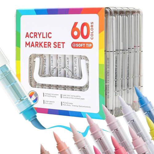 Marqueurs à peinture double tête pour colorier en voyage à la maison et à l'école