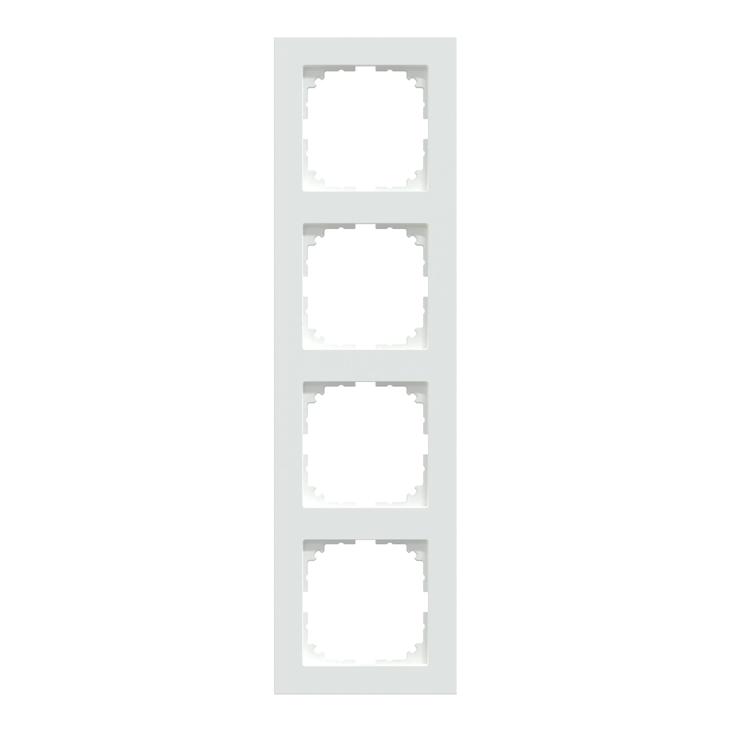 Cadre 4 prises Merten MEG4040-3625 résistant pour regrouper vos branchements