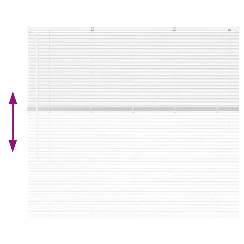 vidaXL Persianas venecianas Manual 130 x 150 cm Aluminio, Persianas Modernas para Interiores, de Aluminio Ajustables, Elegantes tratamientos para Ventanas en casa y Oficina