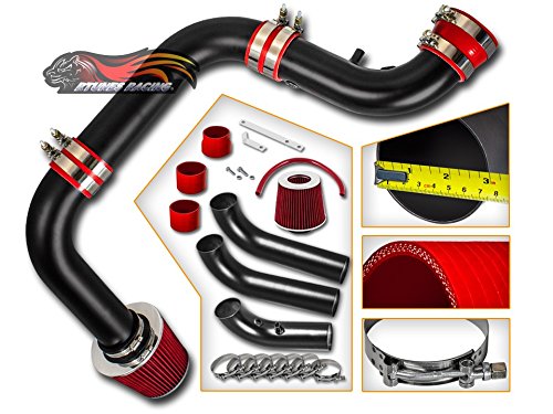 Velocity Concepts 02-08 Dodge Ram 1500 3.7L V6 4.7L V8 Matte Black Cold Air Intake System + Filter