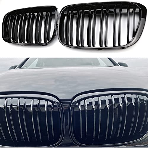 Grilles de calandre avant BMW X1 F48 look sport noir brillant