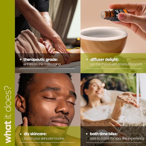 ArtNaturals Aromatherapy Top-6 Essential Oil Set - (6 x 10ml Bottles) - 100% Pure of The Highest Therapeutic Grade - Premium Gift Set – Lavender, Peppermint, Tea Tree, Eucalyptus - Image 4