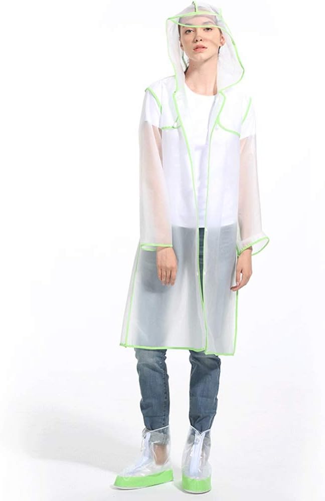 poncho da pioggia per l'escursionismo maschile