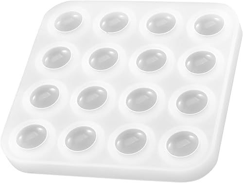 Moldes redondos de silicona para resina Molde de para resina de gelatinas plantillas redondas de resina para manualidades, moldes de resina, moldes