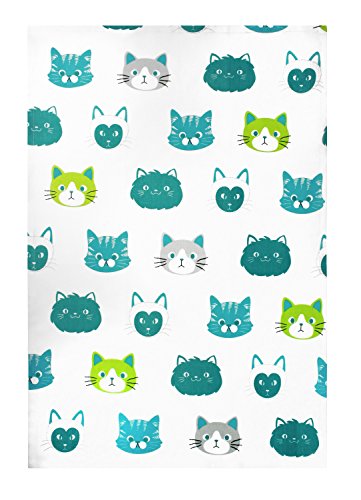 MU Kitchen Designer Print Kitchen Towel, Cats