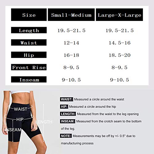 CTHH 3 Pack Workout Biker Shorts for Women-High Waisted Running Athletic Shorts for Women Yoga Gym Womens Shorts (3Pack-A(Black,Black,Black), Small-Medium)