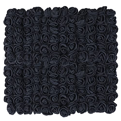 MWOOT Black Roses Artificial Flower Heads