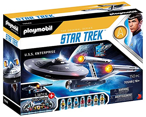 PLAYMOBIL Star Trek 70548 U,S,S, Enterprise NCC 1701, con