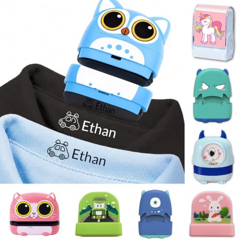 Name Stamp for Clothing Kids Waterproof, Personalized Custom Clothes Stamp view 8