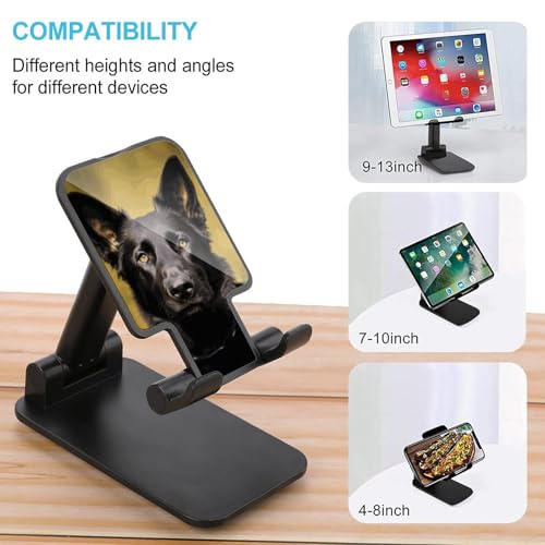 Support téléphone portable de bureau pour éviter les douleurs cervicales pliable noir