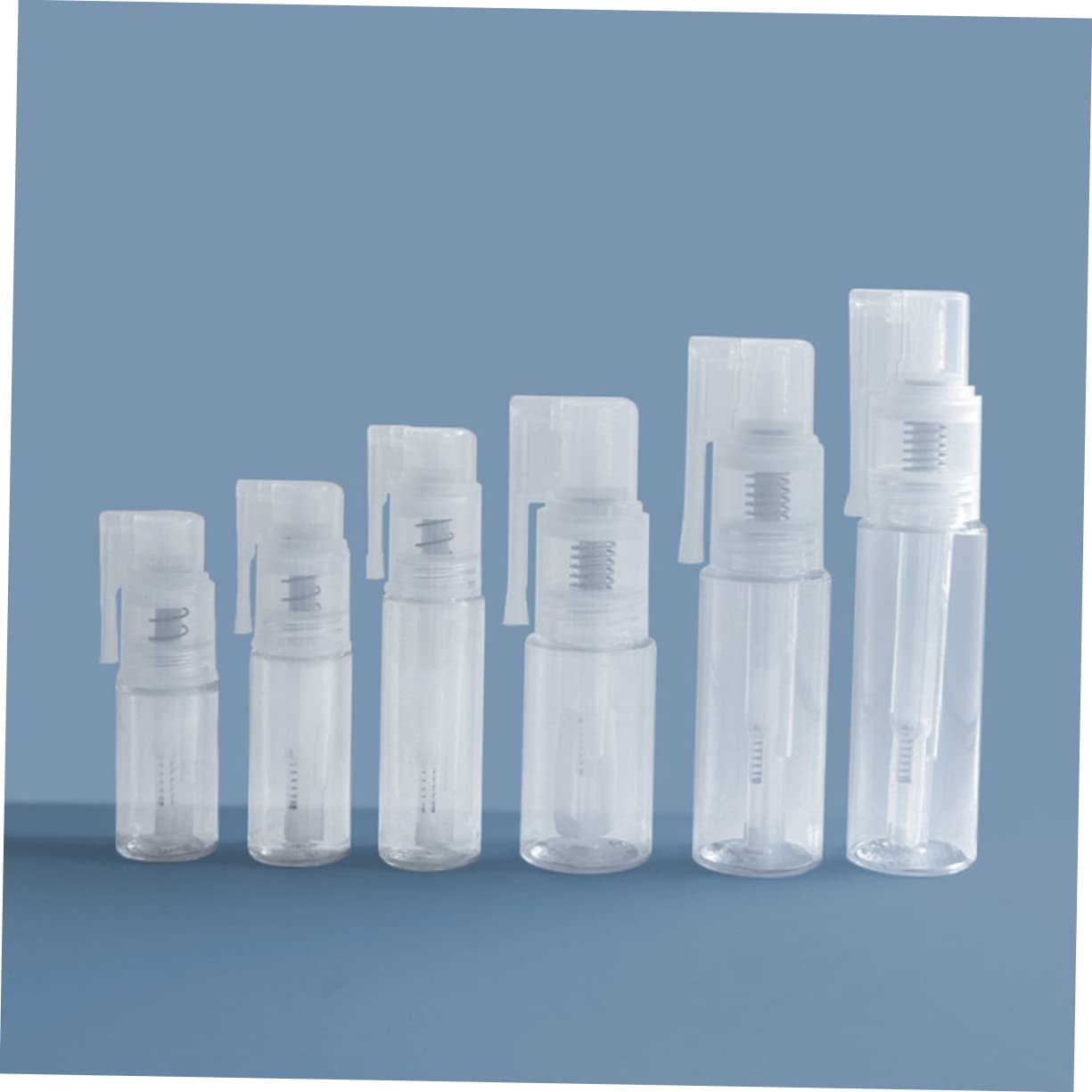 FRCOLOR 6 Pz flacone per polvere secca dosatore di liquidi spruzzatore bottiglie da viaggio bottiglie piccola bottiglia bottiglia di liquido per il trucco pp