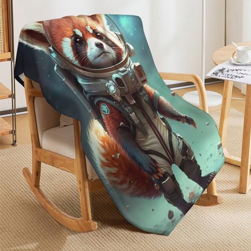 Couverture panda en plaid canapé polaire douce 130x150 - 8