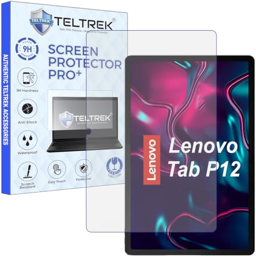 Image of Screen Guard Compatible With Lenovo Tab P12 (12.7 inch Inch Tablet) Flexible Fiber Screenguard Not a Tempered Glass Screen Protector