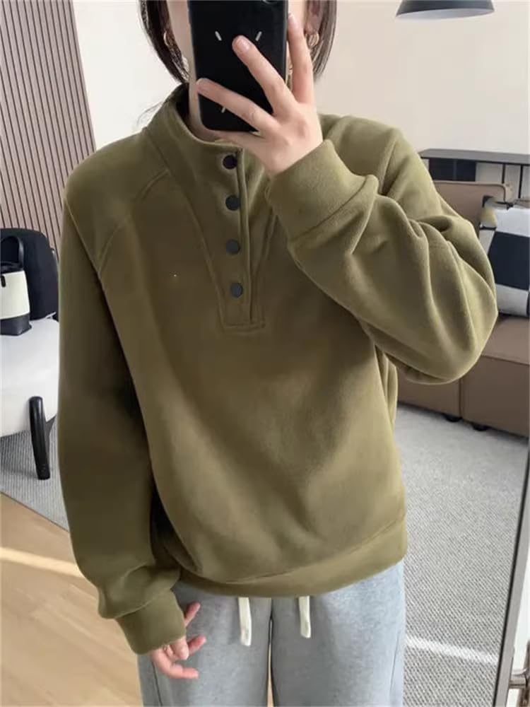 Sudadera para Mujer, Manga Raglán, con Capucha, Forrada de Felpa