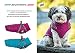 CHIARA Winterjacke mit Geschirr Modell MAX Größe S (Material: 100% Polyester, Hundewinterjacke mit integriertem Fleece-Futter, Step-in, anpassbare Länge, maschinenwaschbar), Farbe: Violett