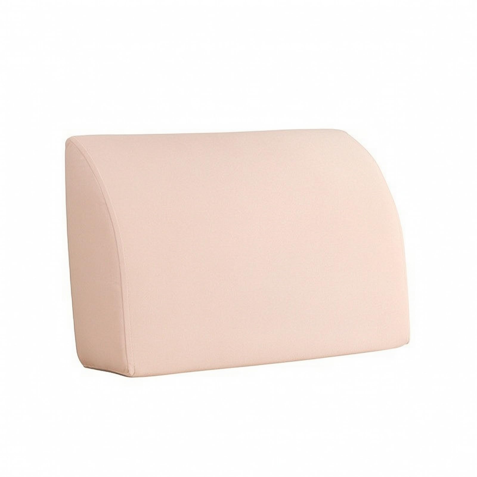 Cuscino da Lettura per Letto Lavabile, Velvet Light Pink, Soft 70CM