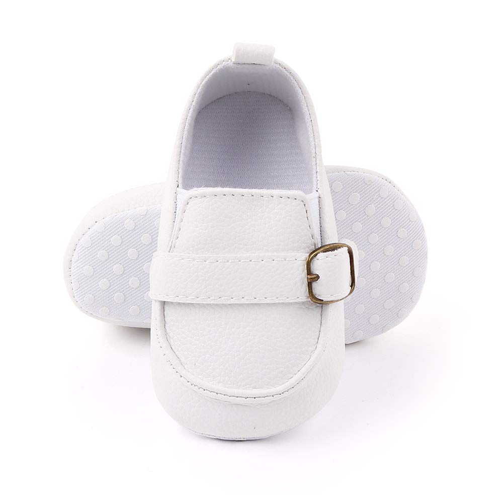 MASOCIO Scarpine Neonato Primi Passi Scarpe Prima Infanzia Scarpette Bimbo con Suole Morbide Antiscivolo